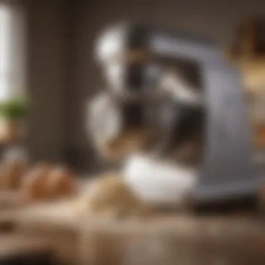 Modern Dough Kneading Technology Advanced dough kneading machine showcasing its modern design and features.