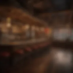 Captivating interior of a themed bar showcasing unique decor