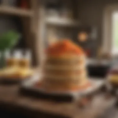 A vibrant cookbook open to a creative recipe page