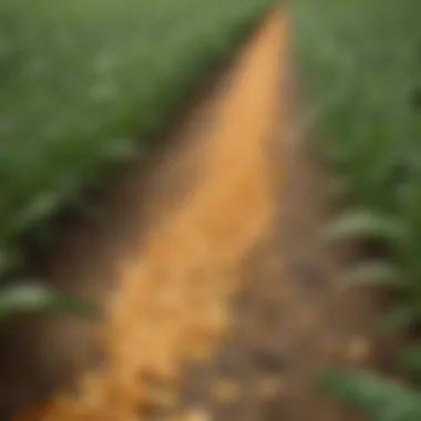 Field of genetically modified crops