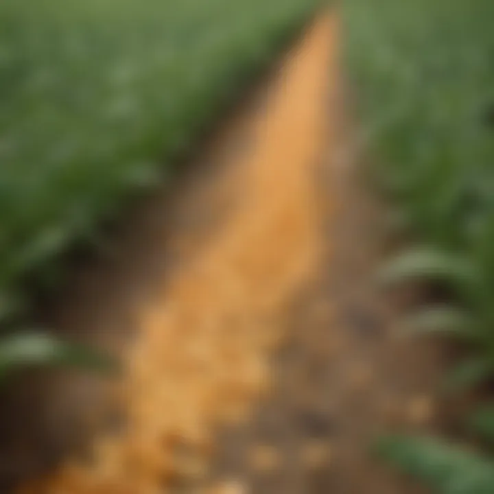 Field of genetically modified crops
