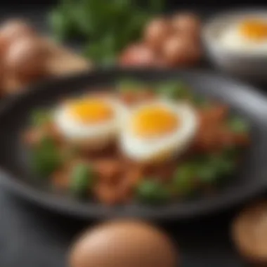 Incorporating Eggs into Keto Meals Eggs on a keto meal plate