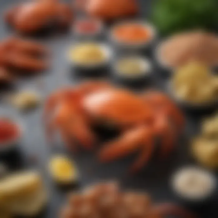 Ingredients used in imitation crab production