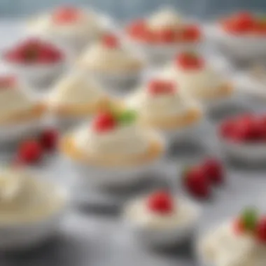 An array of dishes featuring sugar-free cream cheese as an ingredient