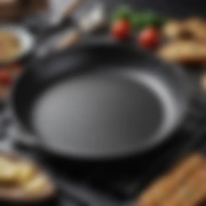 Essential maintenance tools and tips for non-stick pan care.