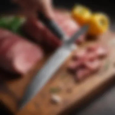 Proper maintenance techniques for keeping knives in prime condition.
