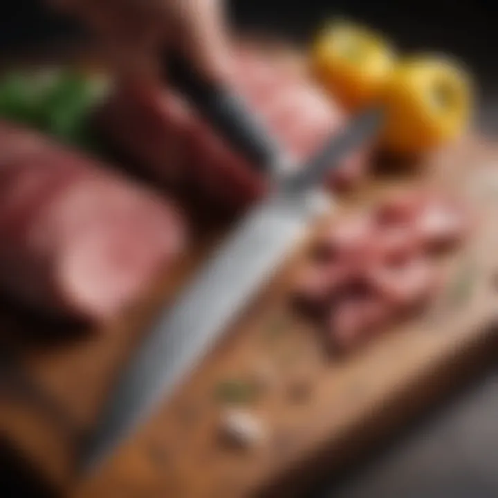 Proper maintenance techniques for keeping knives in prime condition.