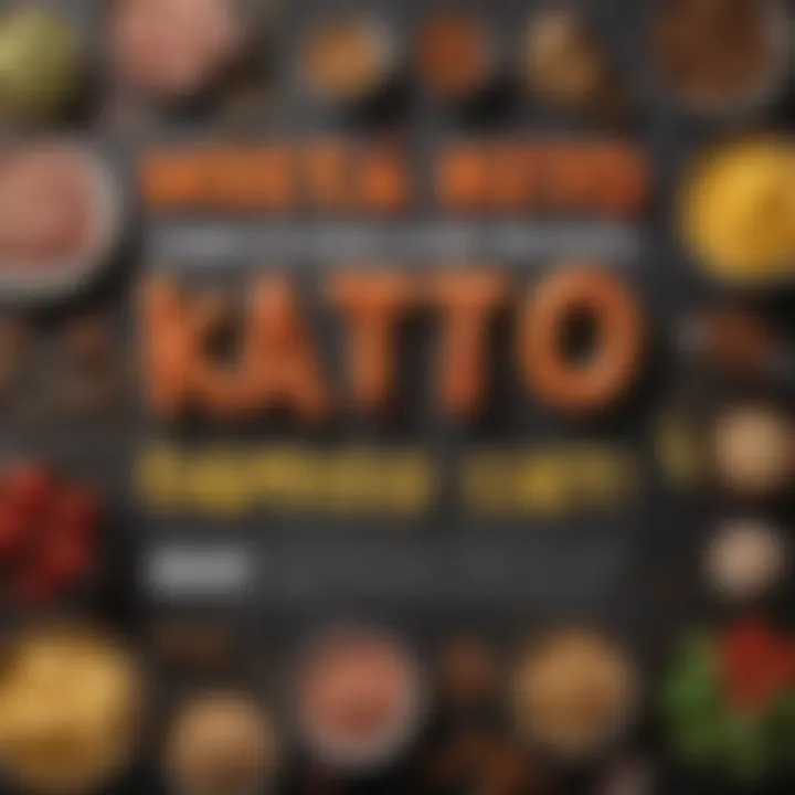 An infographic illustrating the principles of the dirty keto diet.