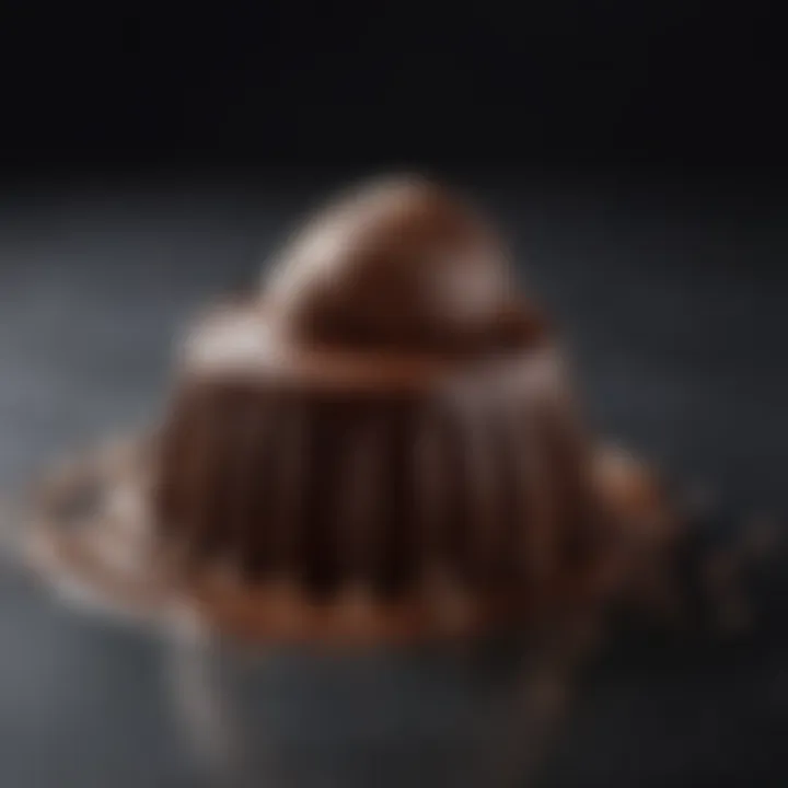 Elegant chocolate desserts crafted with Valrhona chocolate, displaying creativity and culinary artistry