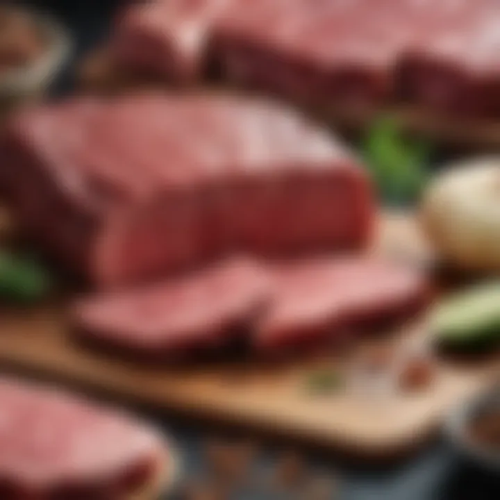 An online meat market showcasing Wagyu beef products