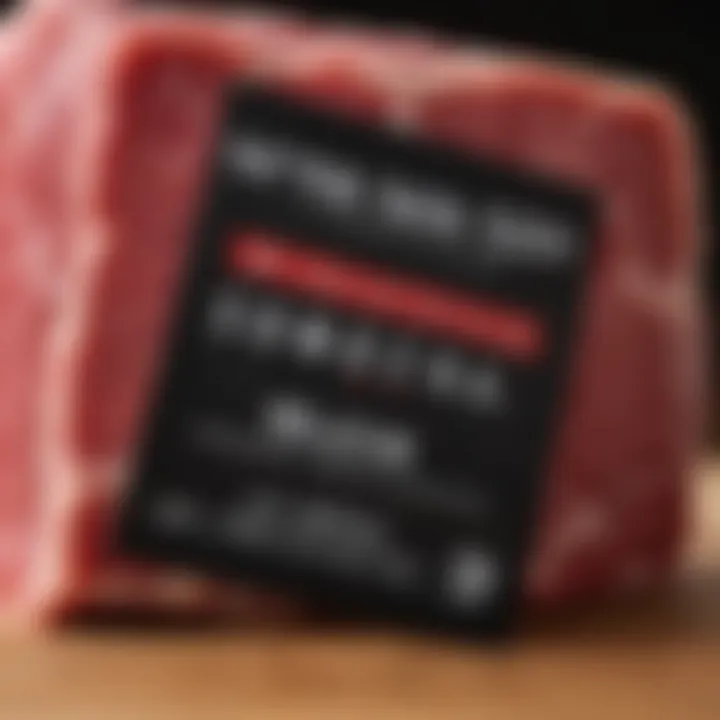 Certification labels and documentation for authentic Wagyu beef