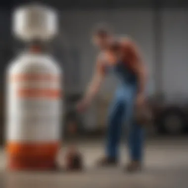 Safety equipment and regulations for handling propane tanks