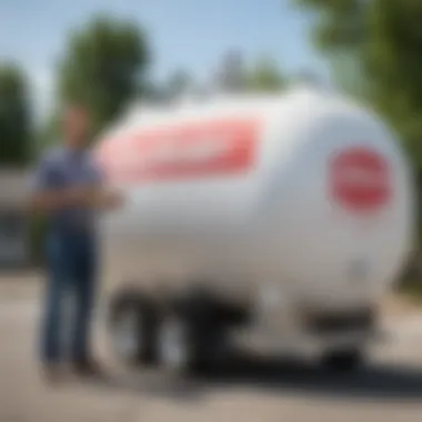 Specialized service provider focused on propane tank refills