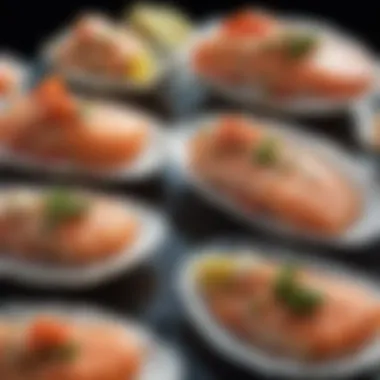 Sustainable Seafood Choices Selection of sustainable seafood options